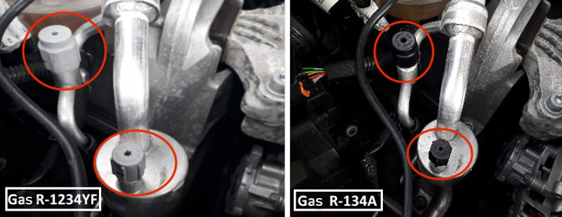 Qué gas refrigerante mi coche para el sistema de acondicionado?