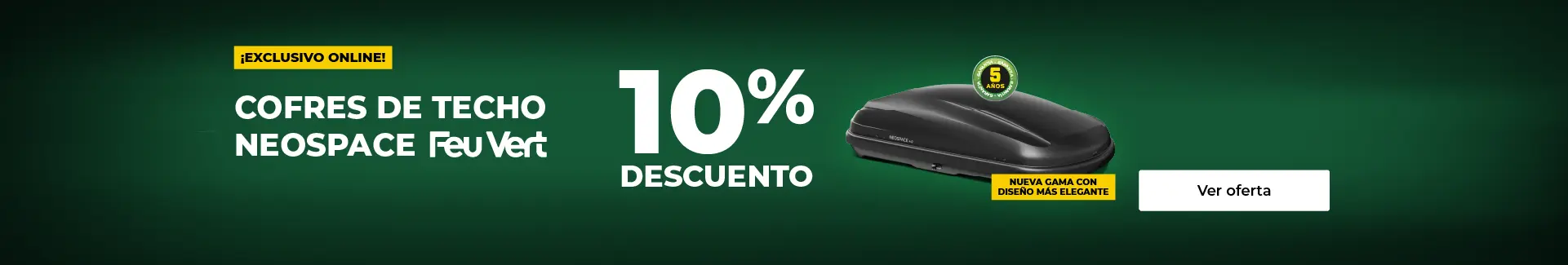 10% DTO EN COFRES FEU VERT NEOSPACE