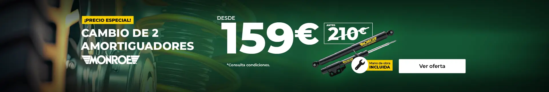 CAMBIO DE 2 AMORTIGUADORES